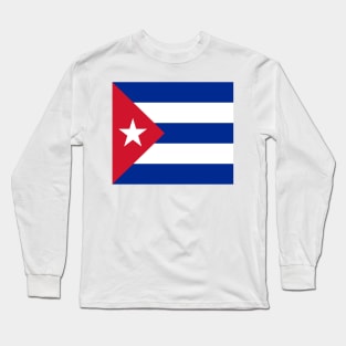 Cuba flag Long Sleeve T-Shirt